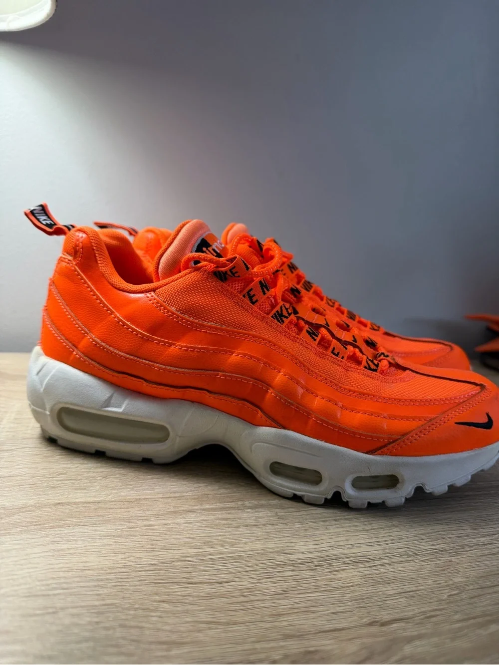 Nike Orange Air Max Sneakers - Orange